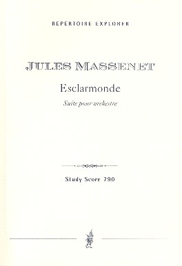 Esclarmonde fr Orchester Studienpartitur