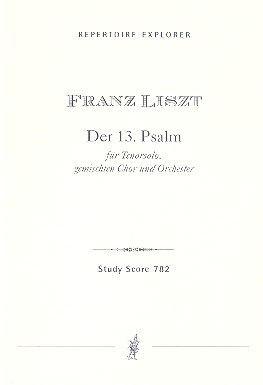 Psalm 13 fr Tenor, Chor und Orchester Studienpartitur