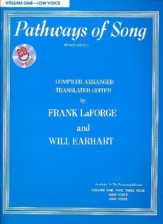 Pathways of Song vol.1 (+CD) for low voice and piano (en/orig)