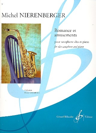 Romance et amusements pour saxophone alto et piano