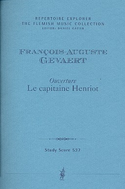 Ouvertre Le capitaine Henriot fr Orchester Studienpartitur