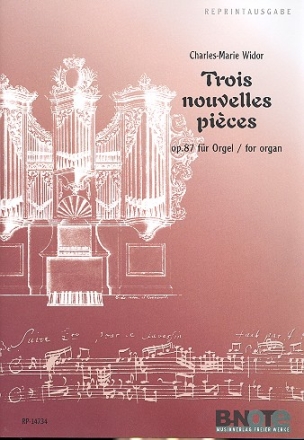 3 nouvelles pices op.87 fr Orgel