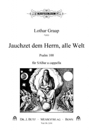 Jauchzet dem Herrn alle Welt fr gem Chor a cappella (SAM) Partitur