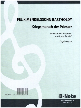 Kriegsmarsch der Priester fr Orgel