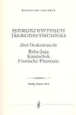 3 Orchesterwerke Studienpartitur