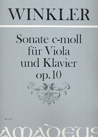 Sonate c-Moll op.10 fr Viola und Klavier