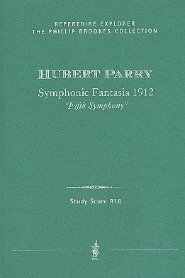 Symphonic Fantasia 1912 fr Orchester studienpartitur