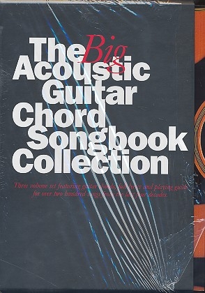 The big acoustic Guitar Chord Songbook Collection: lyrics/chord symbols/guitar chord boxes