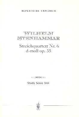 Streichquartett d-Moll op.35,6  Studienpartitur