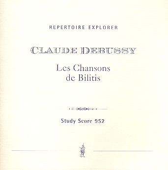 Les chansons de Bilitis fr 2 Flten, 2 Harfen und Celesta Studienpartitur