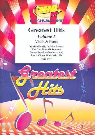 Greatest Hits vol.1 for violin and piano (percussion ad lib)