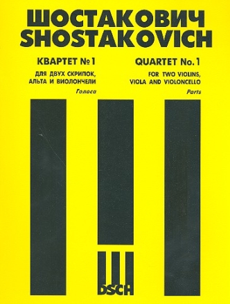 Streichquartett C-Dur Nr.1 op.49 Stimmen