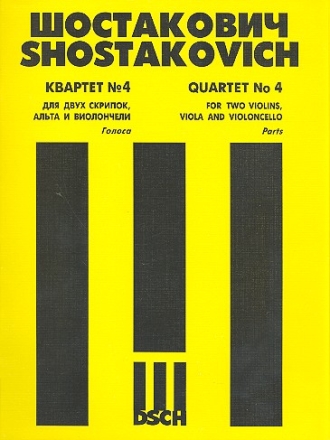 Streichquartett D-Dur Nr.4 op.83 Stimmen