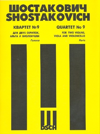 Streichquartett Es-Dur Nr.9 op.117 Stimmen