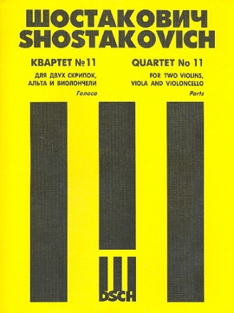 Streichquartett f-Moll Nr.11 op.122 Stimmen