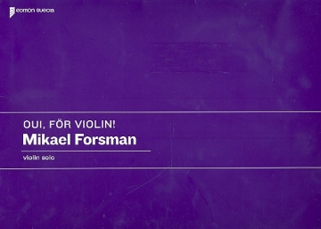 Oui fr violin for violin solo (2004)