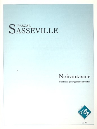 Noirantasme pour guitare et violon partition et parties