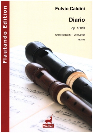 Diario op.130b fr Blockflte (S/T) und Klavier