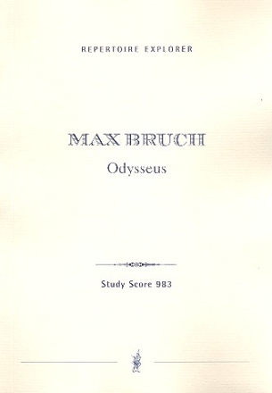 Odysseus op.41 fr Soli, gem Chor und Orchester Studienpartitur (en/dt)