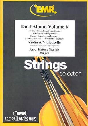 Duet Album vol.6 for violin and violoncello (piano/keyboard/organ ad lib) 2 scores