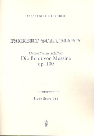 Overtre zu Schillers Braut von Messina op.100 fr Orchester Studienpartitur