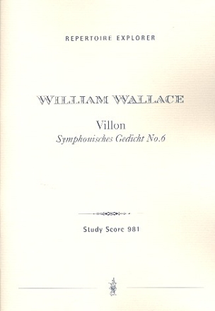 Villon fr Orchester Studienpartitur