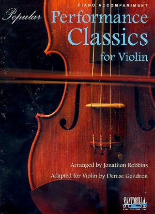 Popular Performance Classics for violin and piano piano accompaniment