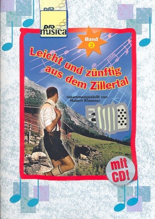 Leicht und znftig Band 2 (+CD) fr Akkordeon