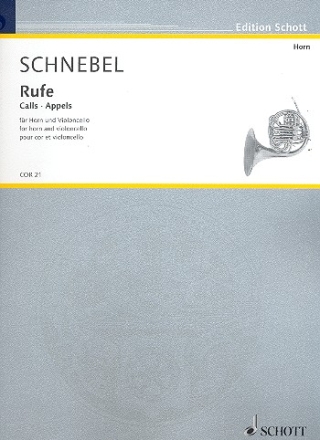 Rufe fr Horn und Violoncello Spielpartitur