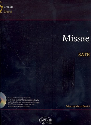 Missae (+CD) 3 Messen fr gem Chor a cappella Partitur (la)