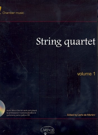 String Quartet vol.1 (+CD) 6 pieces for string quartet score