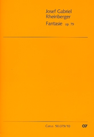 Fantasie op.79 fr Orchester Partitur