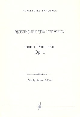 Ioann Damaskin op.1 fr Orchester Studienpartitur