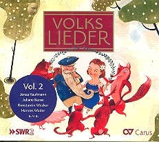 Volkslieder CD 2 (inkl. Booklet mit Informationen zu Liedern und Interpreten)