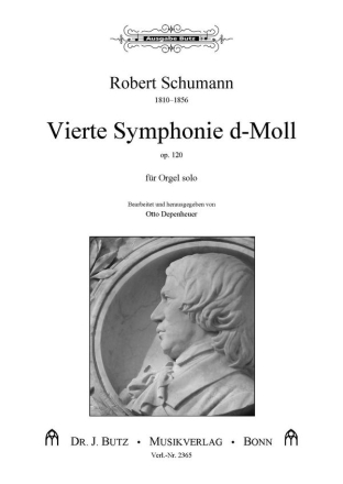 Sinfonie d-Moll Nr.4 op.120 fr Orgel