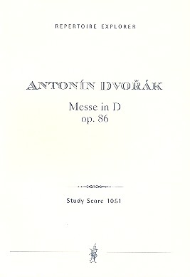 Messe D-Dur op.86 fr Soli, gem Chor und Orchester Studienpartitur