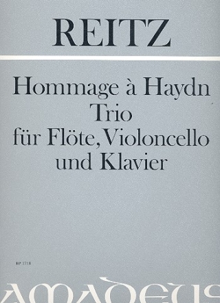 Hommage  Haydn Trio fr Flte, Violoncello und Klavier Partitur und Stimmen