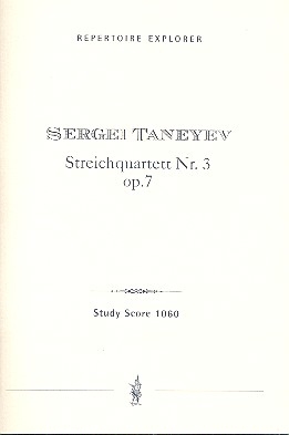 Streichquartett Nr.3 op.7 Studienpartitur