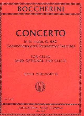 Concerto in Bb Major G482 for 1-2 cellos