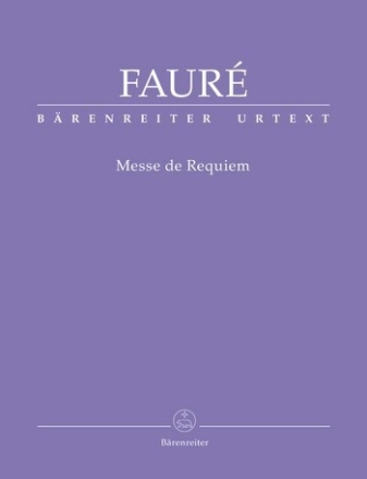 Messe de Requiem op.48 (Fassung von 1900) fr Soli, gem Chor und Orchester Partitur