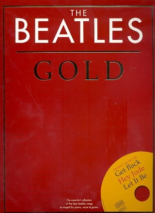 The Beatles (+CD): Gold Songbook piano/vocal/guitar