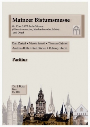 Mainzer Bistumsmesse fr Solo, gem Chor und Orgel Partitur