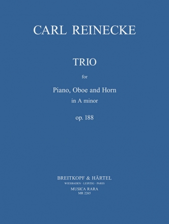 Trio a-Moll op.188 fr Oboe, Horn und Klavier Stimmen