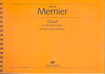 Choral Le don des larmes fr Orgel