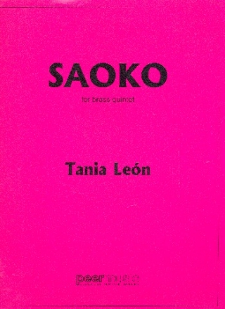 Saoko fr 2 Trompeten, Horn, Posaune und Tuba Partitur und Stimmen