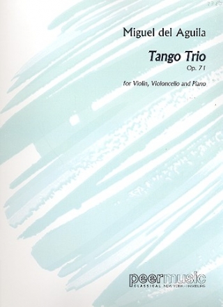 Tango Trio op.71 for violin, cello and piano score and parts