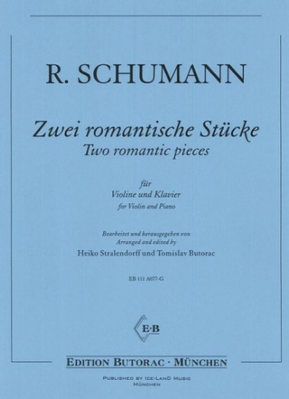 2 romantische Stcke fr Violine und Klavier