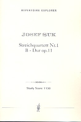 Streichquartett B-Dur Nr.1 op.11 Studienpartitur