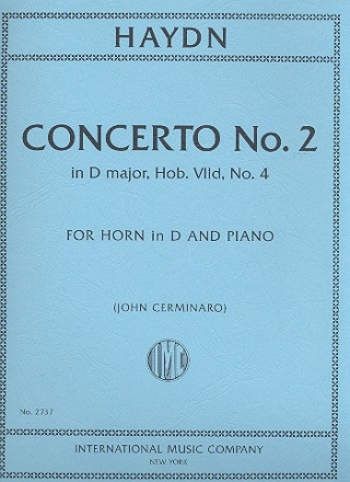 Concerto in D Major no.2 Hob.VIId,4: for horn and piano