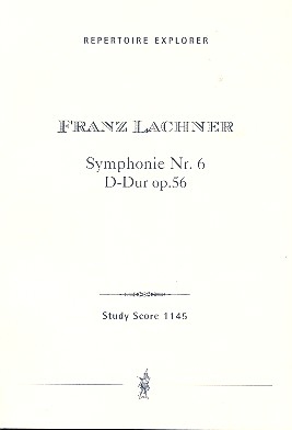 Sinfonie D-Dur Nr.6 op.56 fr Orchester Studienpartitur